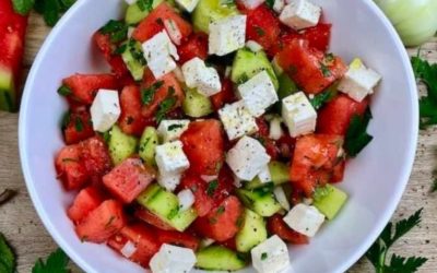 Rezept: Wassermelonen-Salat