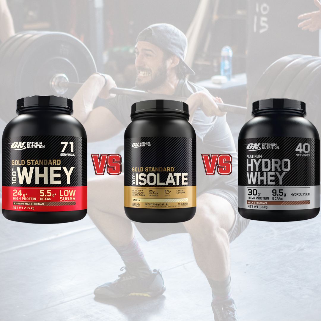 Whey, Isolat, Hydrolysat, Casein im Vergleich!