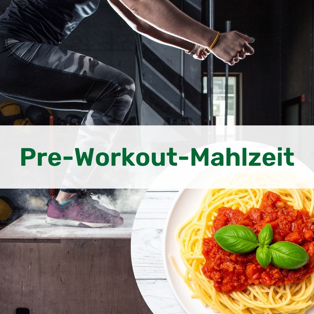 So wichtig ist die PRE-WORKOUT Mahlzeit
